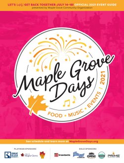 Official Maple Grove Days Events Guide 2021